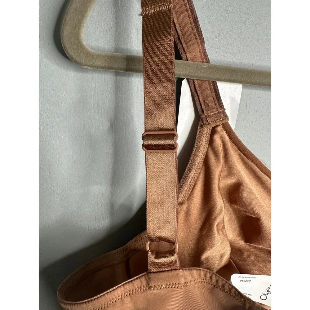 Olga by Warner's Cushioned Comfort Underwire Bra 40C Tan 05006O NWT - Picture 10 of 10